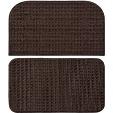 Garland Rug Herald Square 2pc Kitchen Rug Slice and Mat, 18" x 28"   552390163